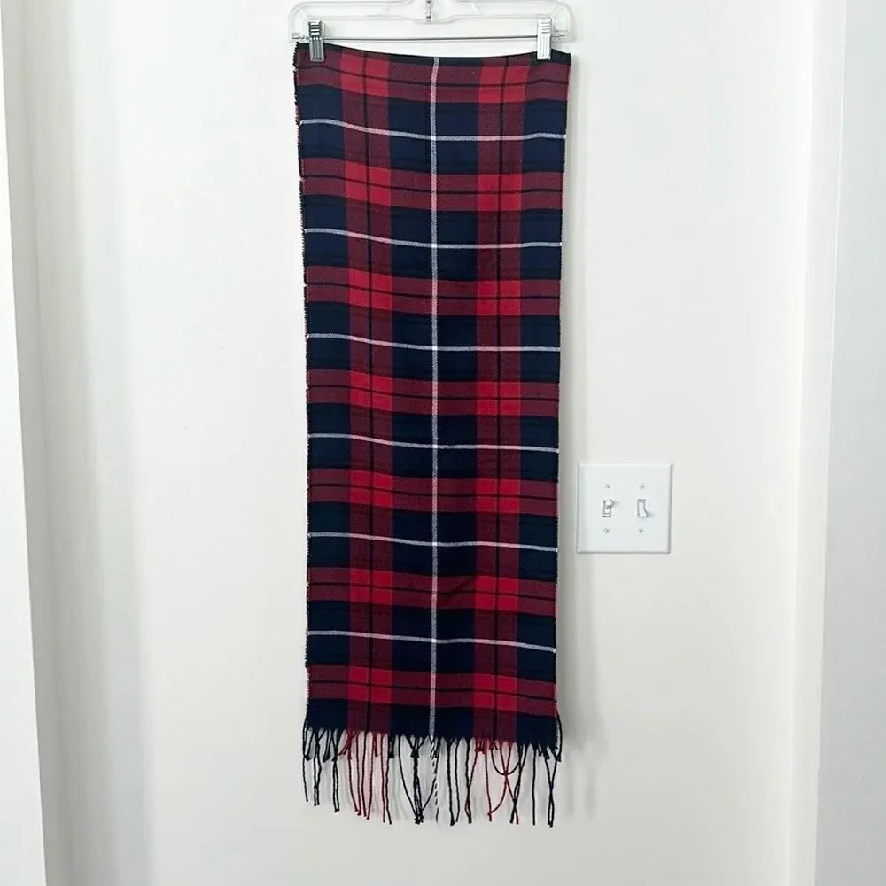 From Scotland With Love Plaid Cashmere Neck Scarf